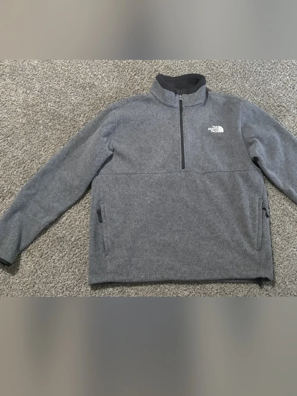 The North Face Men's Glacier 1/2 Zip Fleece - Gray